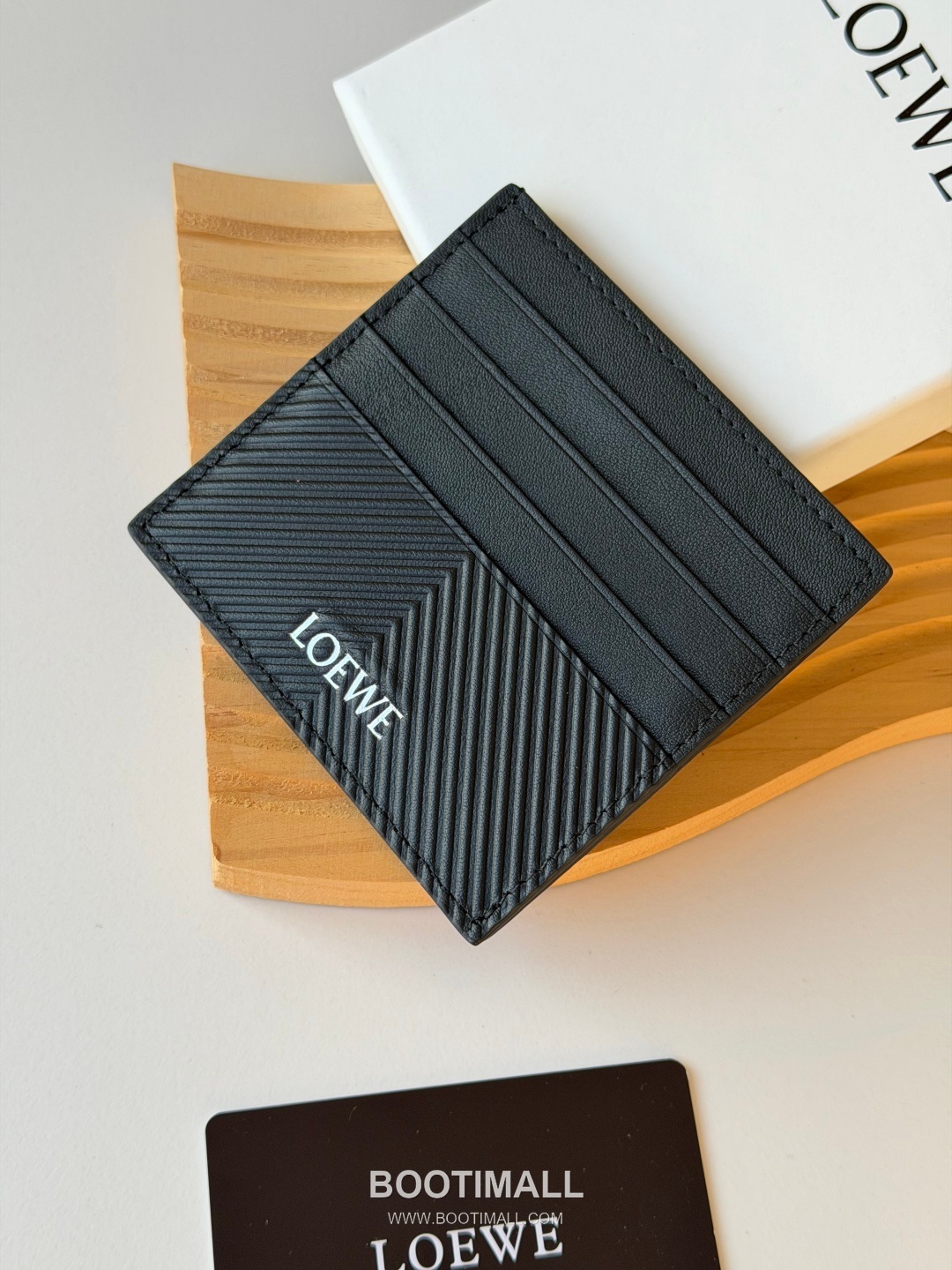 Loewe Card Holder Pebbled Calfskin Wallet 로에베 카드 홀더 페블드 카프스킨 카드지갑 L1149 10cm 3