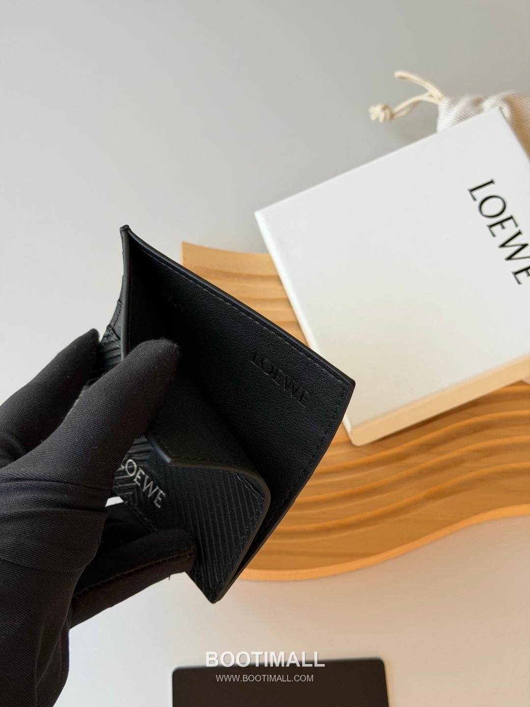 Loewe Card Holder Pebbled Calfskin Wallet 로에베 카드 홀더 페블드 카프스킨 카드지갑 L1149 10cm 5