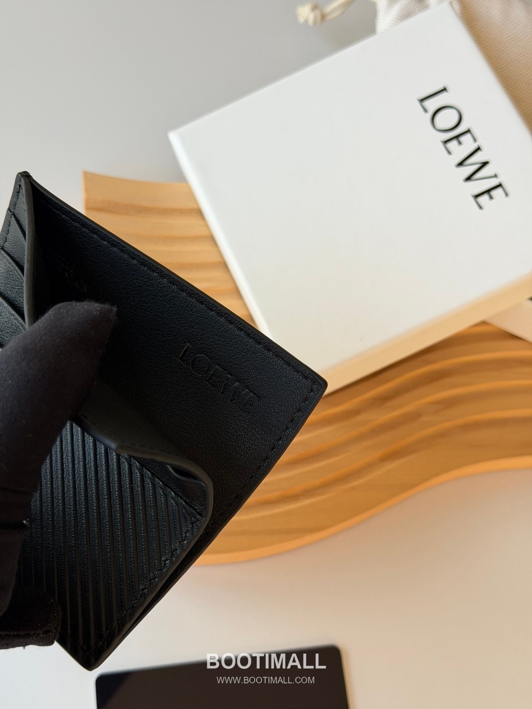 Loewe Card Holder Pebbled Calfskin Wallet 로에베 카드 홀더 페블드 카프스킨 카드지갑 L1149 10cm 6
