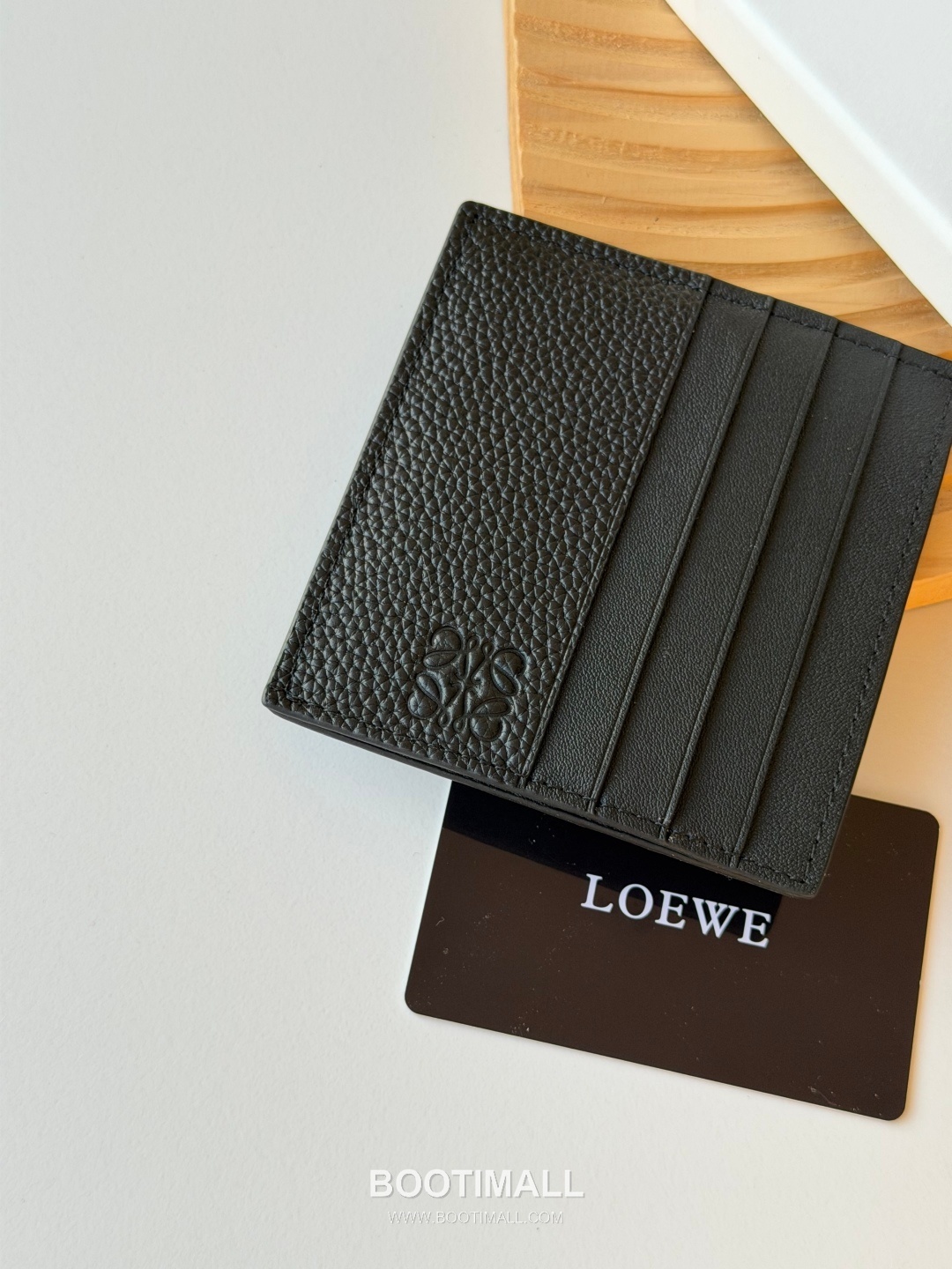 Loewe Card Holder Pebbled Calfskin Wallet 로에베 카드 홀더 페블드 카프스킨 카드지갑 L1150 10cm 3