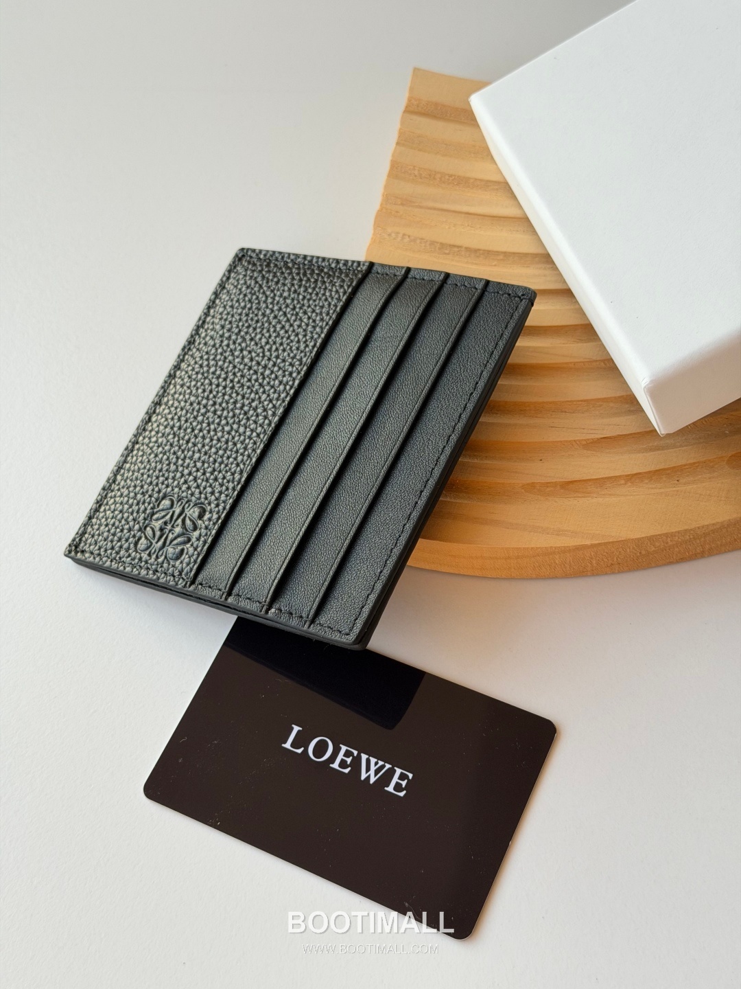 Loewe Card Holder Pebbled Calfskin Wallet 로에베 카드 홀더 페블드 카프스킨 카드지갑 L1150 10cm 4