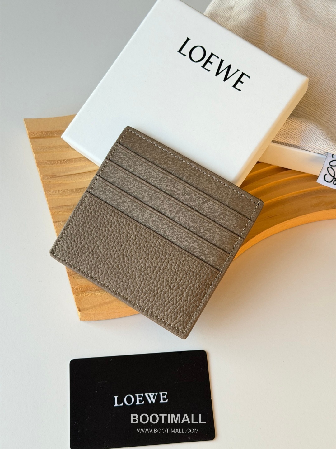 Loewe Card Holder Pebbled Calfskin Wallet 로에베 카드 홀더 페블드 카프스킨 카드지갑 L1150 10cm 2