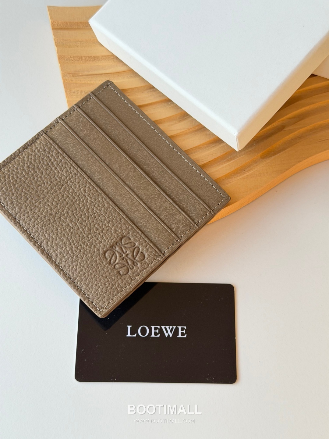Loewe Card Holder Pebbled Calfskin Wallet 로에베 카드 홀더 페블드 카프스킨 카드지갑 L1150 10cm 3