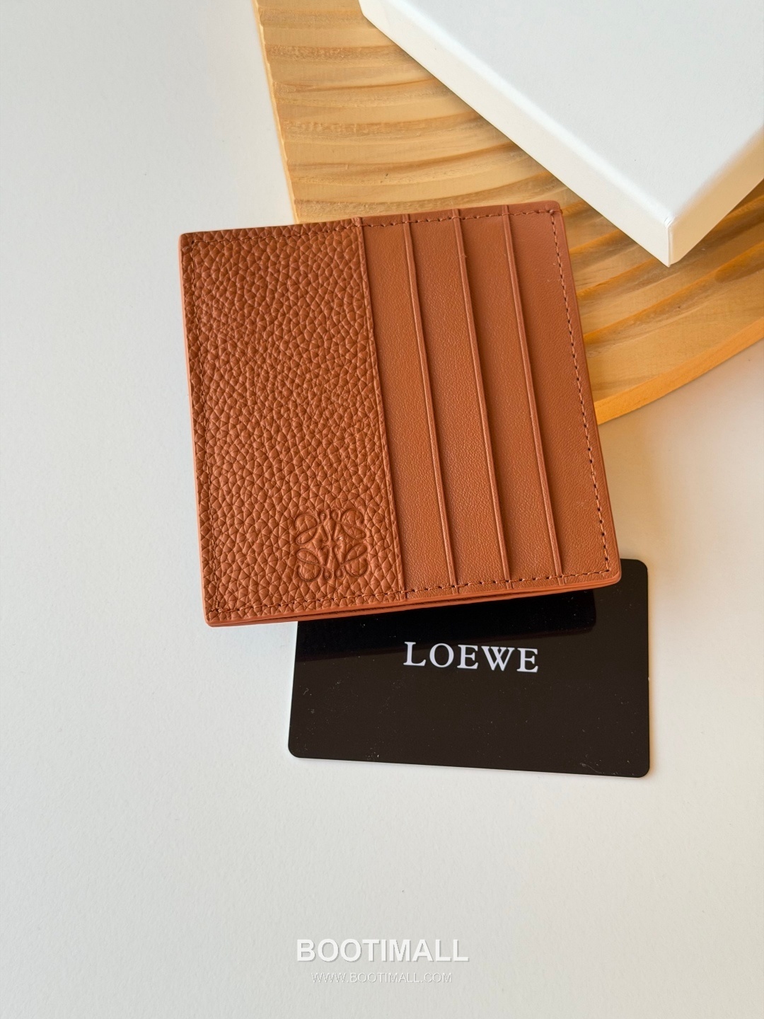 Loewe Card Holder Pebbled Calfskin Wallet 로에베 카드 홀더 페블드 카프스킨 카드지갑 L1150 10cm 3