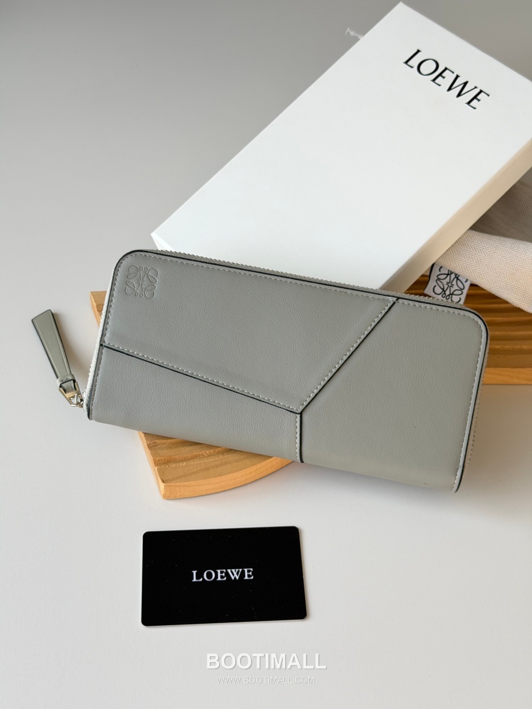 Loewe Puzzle Zip Long Wallet Calfskin 로에베 퍼즐 지퍼 장지갑 카프스킨 L1130 19cm 1