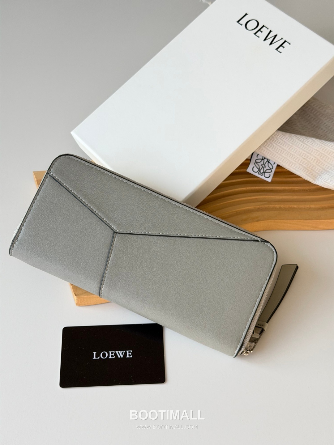 Loewe Puzzle Zip Long Wallet Calfskin 로에베 퍼즐 지퍼 장지갑 카프스킨 L1130 19cm 2