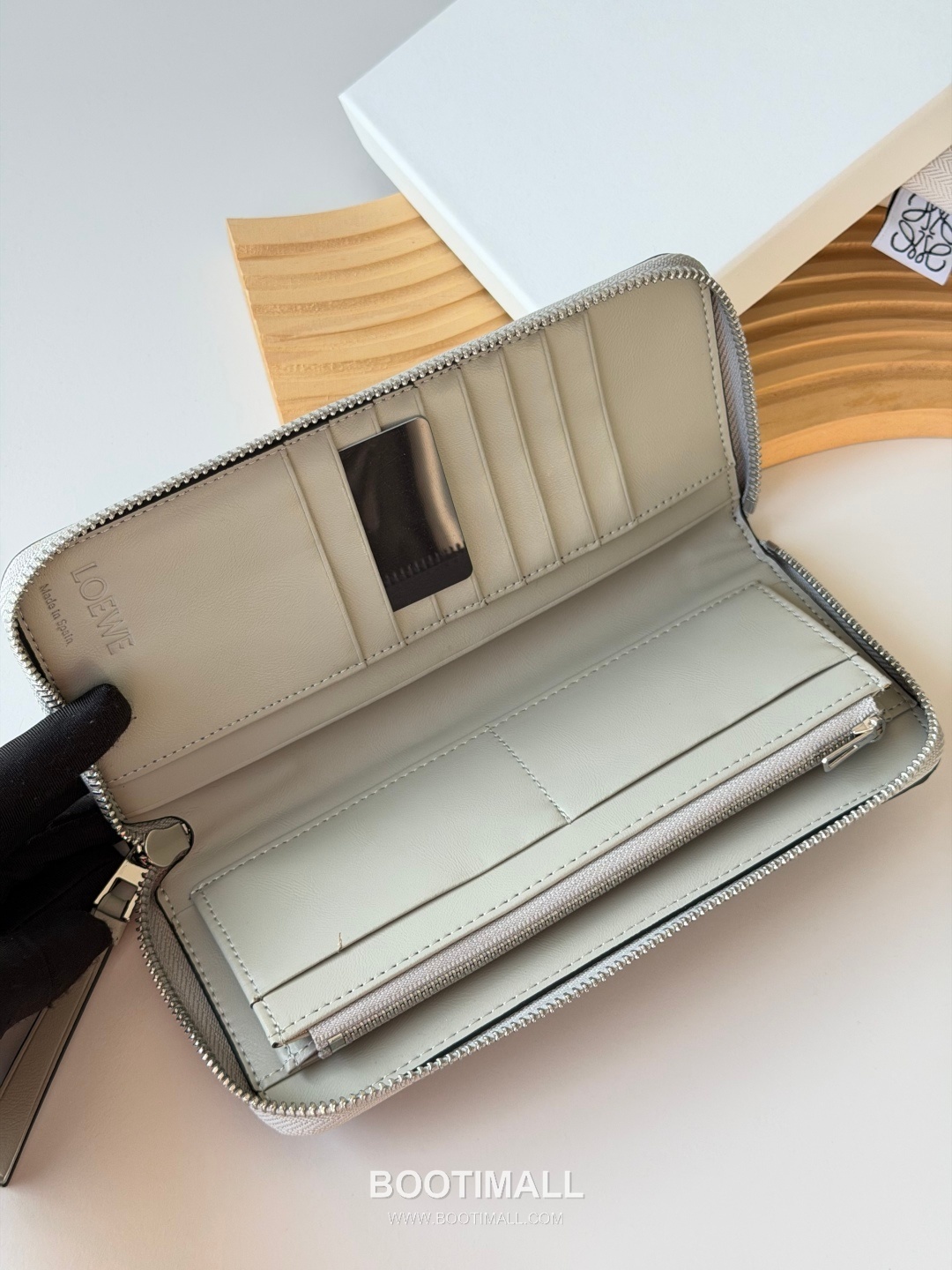 Loewe Puzzle Zip Long Wallet Calfskin 로에베 퍼즐 지퍼 장지갑 카프스킨 L1130 19cm 9