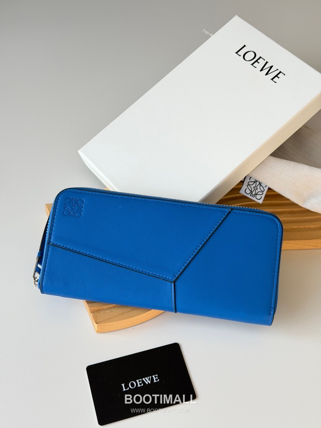 Loewe Puzzle Zip Long Wallet Calfskin 로에베 퍼즐 지퍼 장지갑 카프스킨 L1130 19cm 1