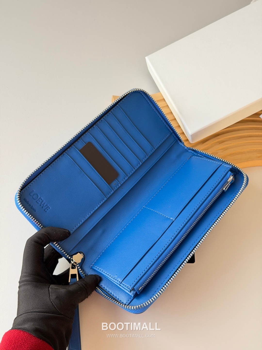 Loewe Puzzle Zip Long Wallet Calfskin 로에베 퍼즐 지퍼 장지갑 카프스킨 L1130 19cm 7