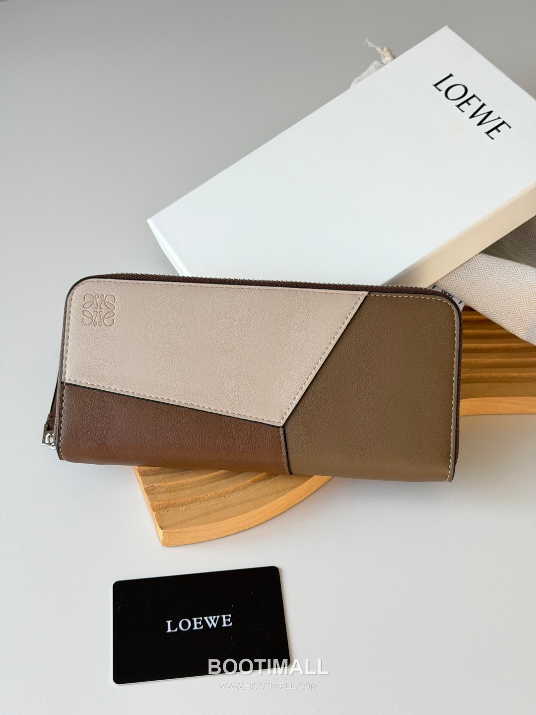 Loewe Puzzle Zip Long Wallet Calfskin 로에베 퍼즐 지퍼 장지갑 카프스킨 L1130 19cm 1