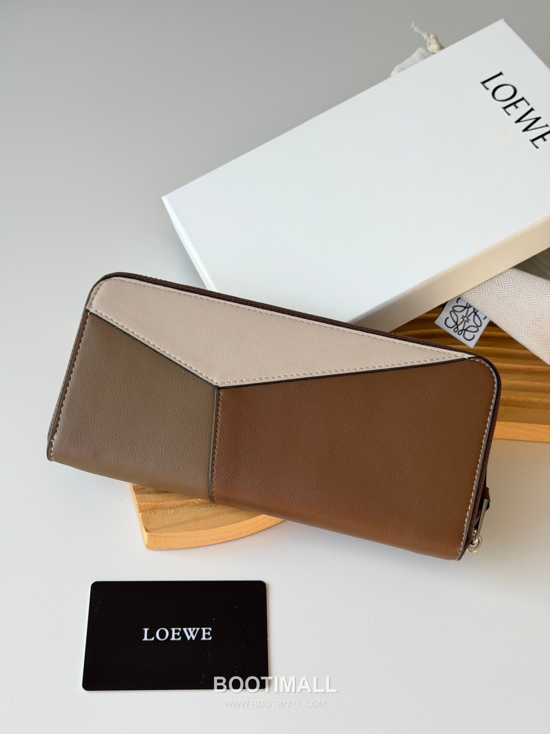 Loewe Puzzle Zip Long Wallet Calfskin 로에베 퍼즐 지퍼 장지갑 카프스킨 L1130 19cm 2
