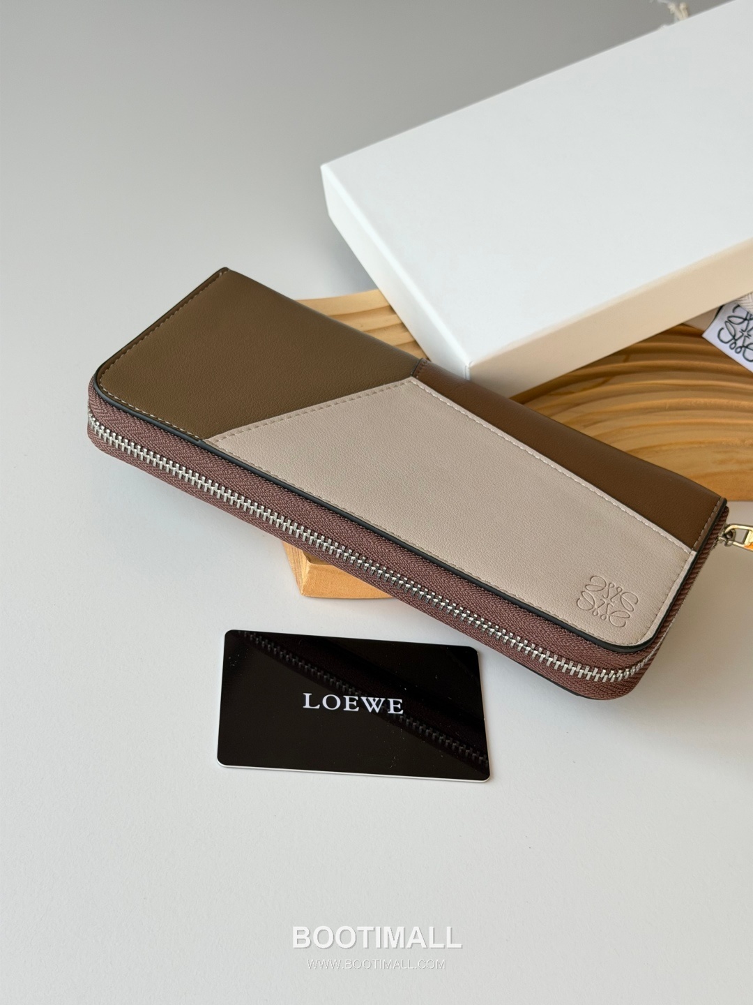 Loewe Puzzle Zip Long Wallet Calfskin 로에베 퍼즐 지퍼 장지갑 카프스킨 L1130 19cm 3