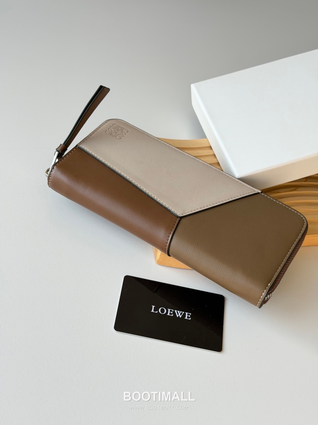 Loewe Puzzle Zip Long Wallet Calfskin 로에베 퍼즐 지퍼 장지갑 카프스킨 L1130 19cm 4