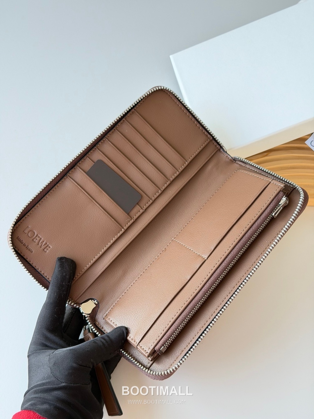 Loewe Puzzle Zip Long Wallet Calfskin 로에베 퍼즐 지퍼 장지갑 카프스킨 L1130 19cm 7