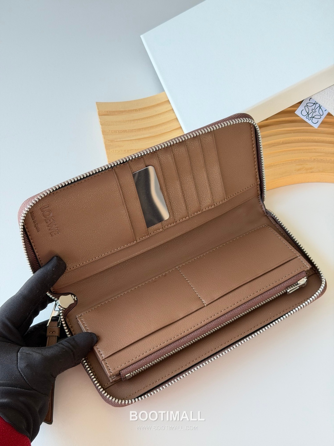 Loewe Puzzle Zip Long Wallet Calfskin 로에베 퍼즐 지퍼 장지갑 카프스킨 L1130 19cm 10