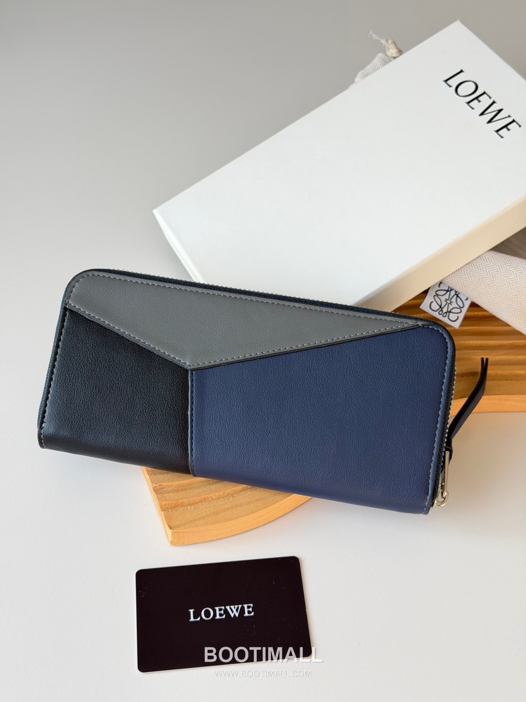 Loewe Puzzle Zip Long Wallet Calfskin 로에베 퍼즐 지퍼 장지갑 카프스킨 L1130 19cm 2