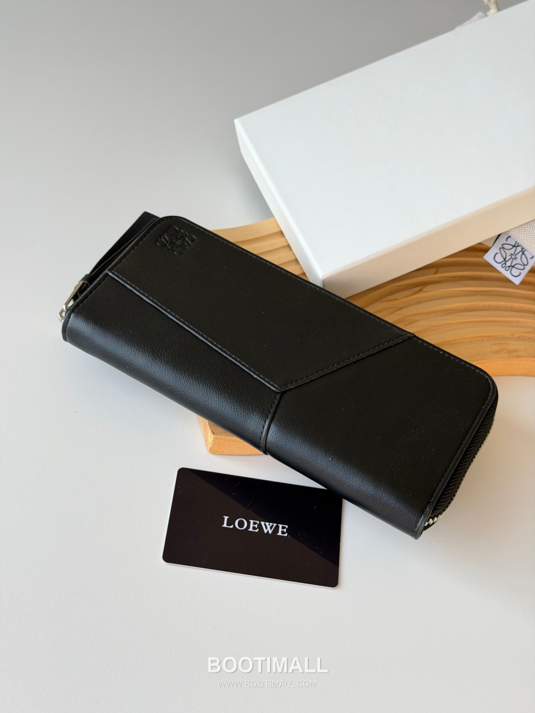 Loewe Puzzle Zip Long Wallet Calfskin 로에베 퍼즐 지퍼 장지갑 카프스킨 L1130 19cm 4