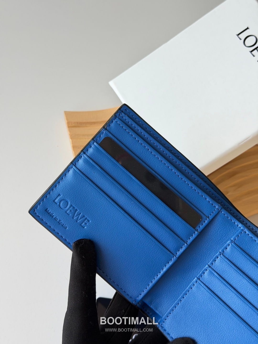 Loewe Puzzle Smooth Calfskin Bi-Fold Wallet 로에베 퍼즐 스무스 카프스킨 반지갑 L1131 11cm 7