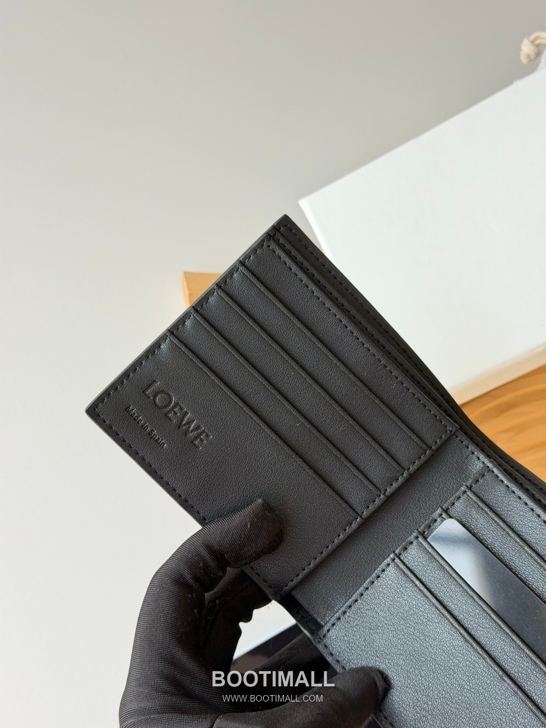 Loewe Puzzle Smooth Calfskin Bi-Fold Wallet 로에베 퍼즐 스무스 카프스킨 반지갑 L1131 11cm 7