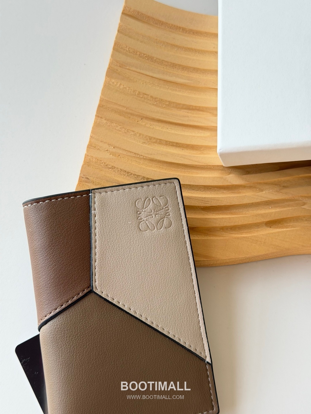 Loewe Puzzle Smooth Calfskin Pocket Organizer Card Holder 로에베 퍼즐 스무스 카프스킨 포켓 오거나이저 카드지갑 L1132 11cm 3