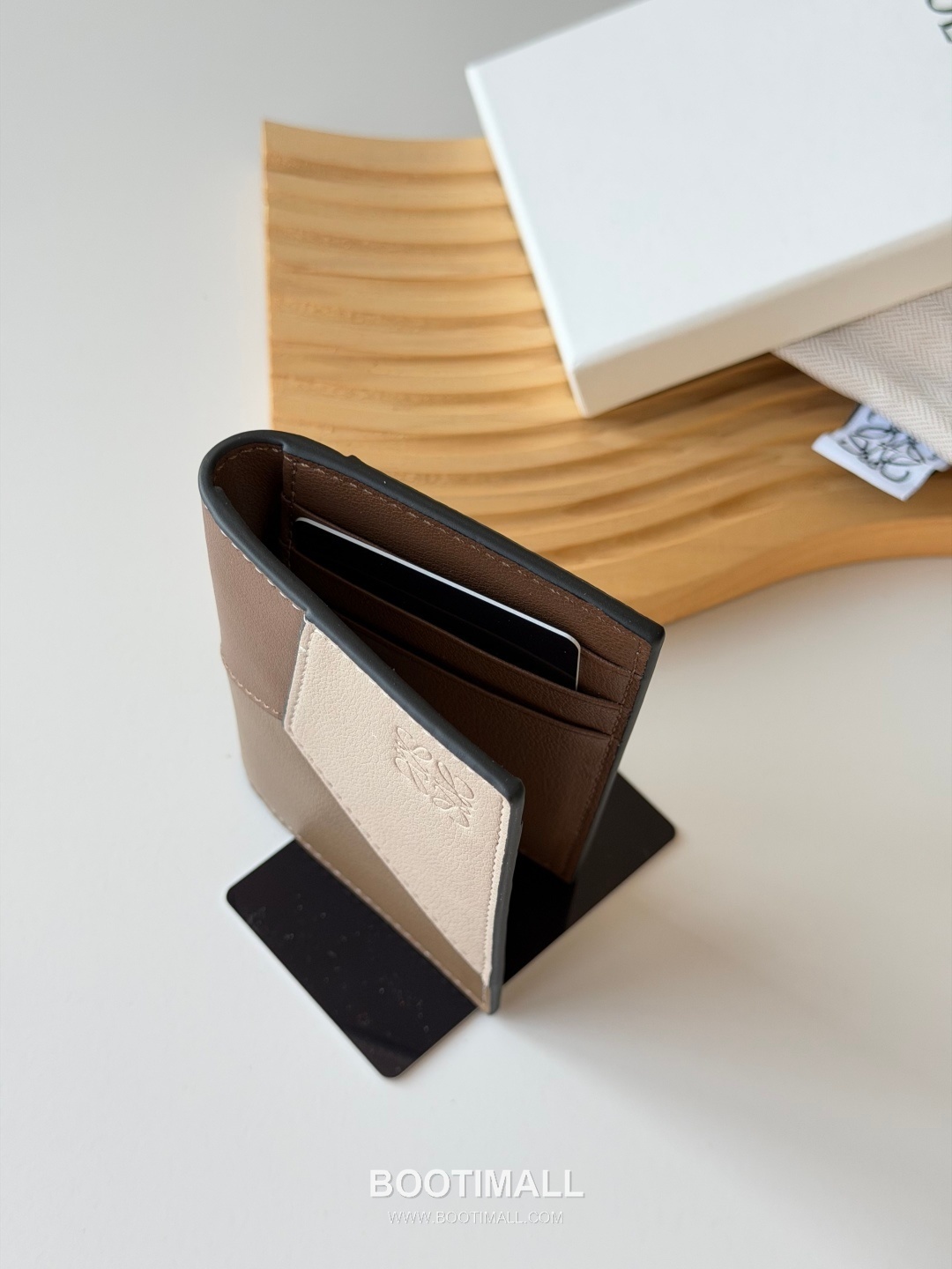 Loewe Puzzle Smooth Calfskin Pocket Organizer Card Holder 로에베 퍼즐 스무스 카프스킨 포켓 오거나이저 카드지갑 L1132 11cm 4