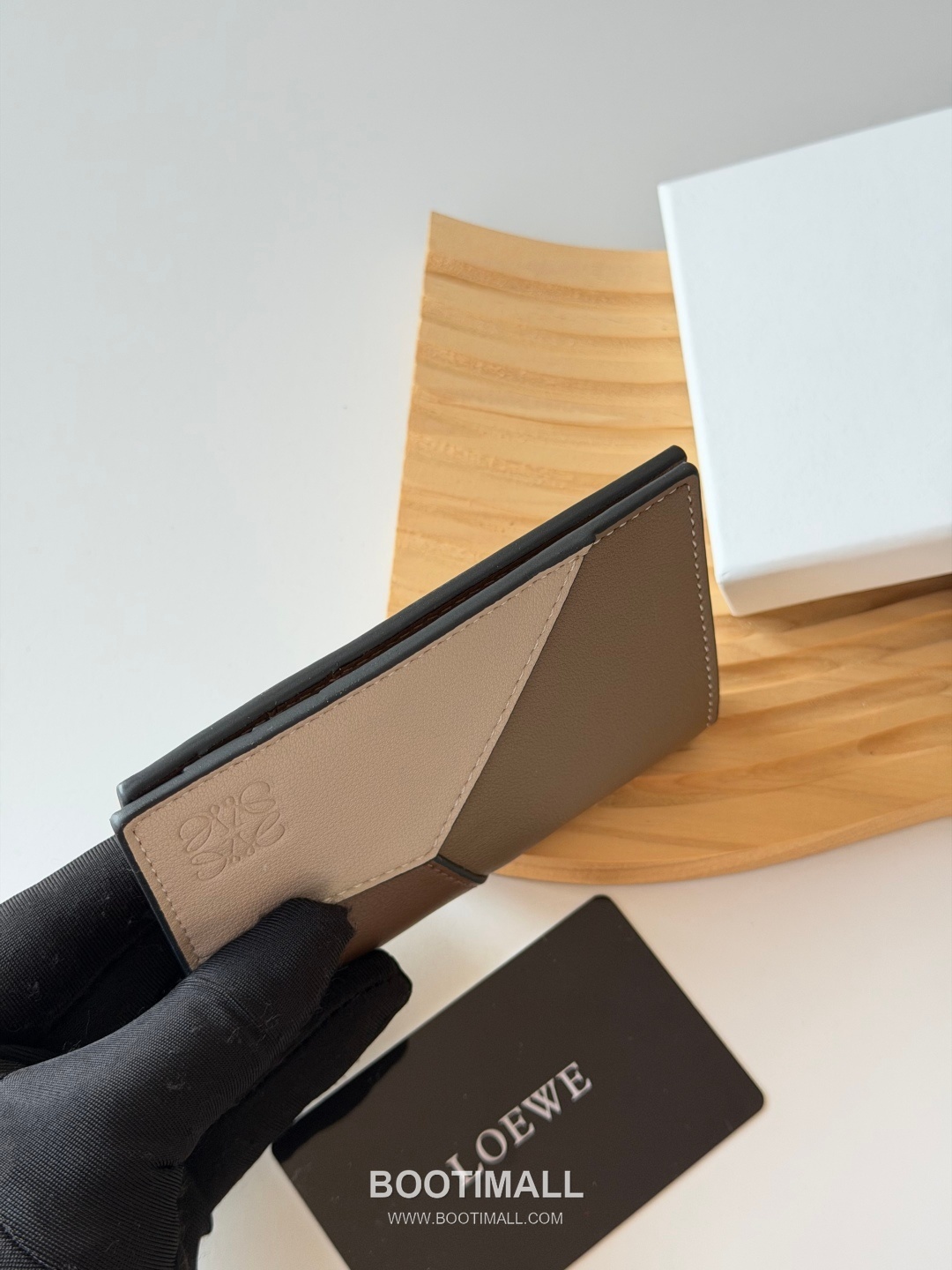 Loewe Puzzle Smooth Calfskin Pocket Organizer Card Holder 로에베 퍼즐 스무스 카프스킨 포켓 오거나이저 카드지갑 L1132 11cm 5