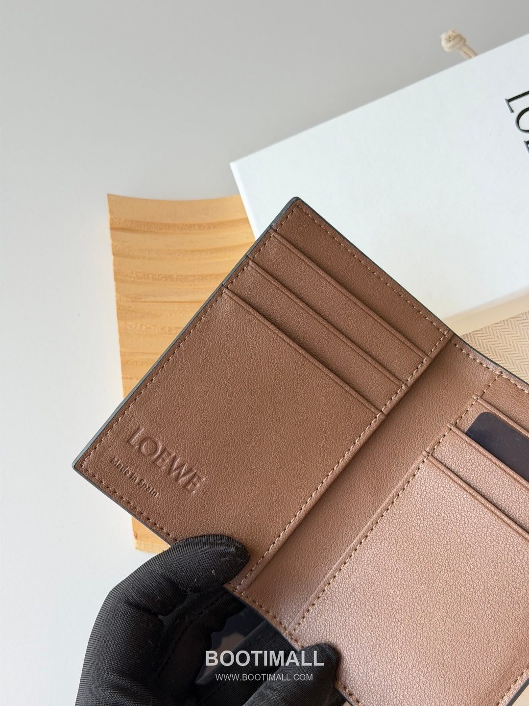 Loewe Puzzle Smooth Calfskin Pocket Organizer Card Holder 로에베 퍼즐 스무스 카프스킨 포켓 오거나이저 카드지갑 L1132 11cm 7