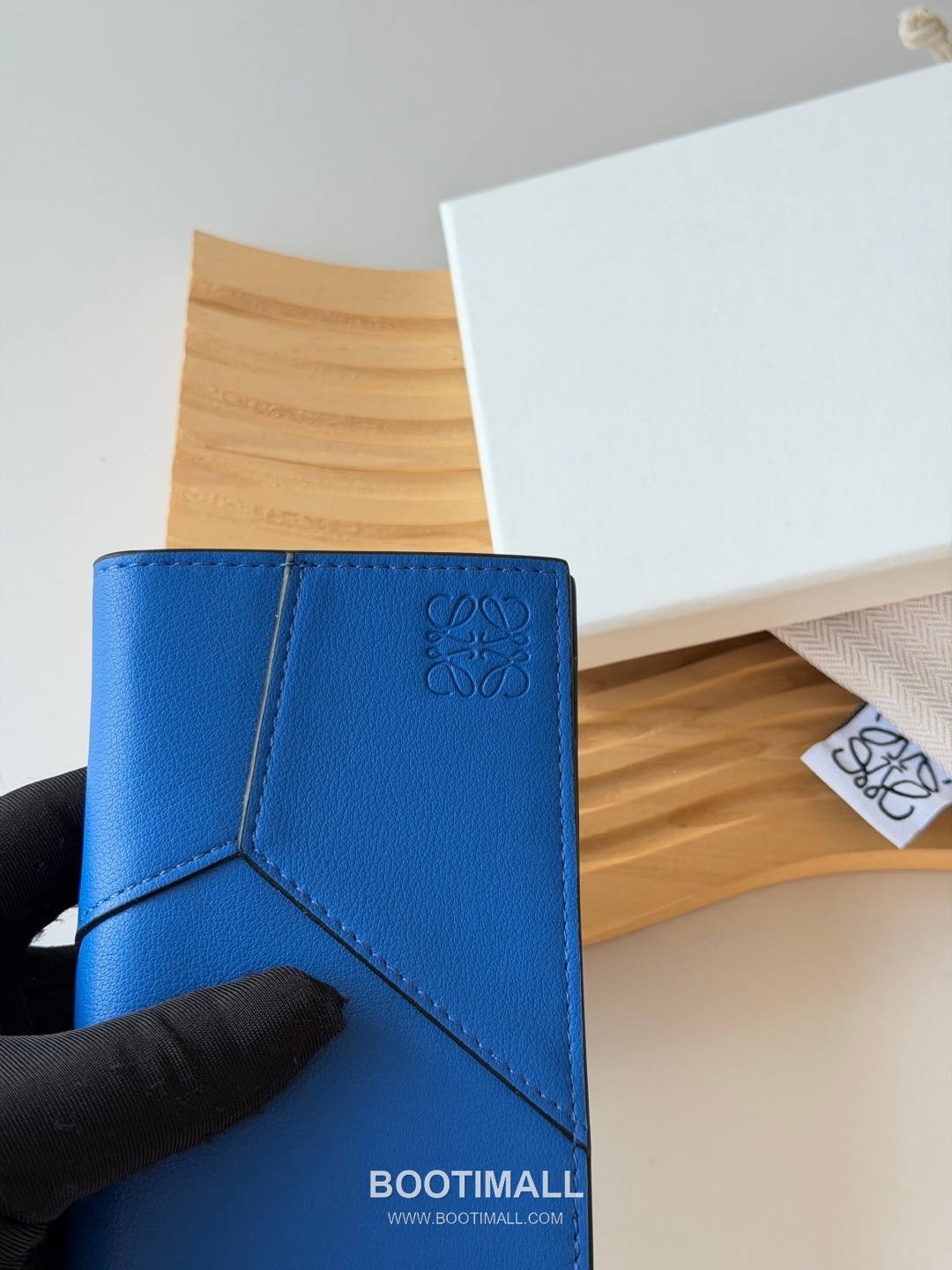 Loewe Puzzle Smooth Calfskin Pocket Organizer Card Holder 로에베 퍼즐 스무스 카프스킨 포켓 오거나이저 카드지갑 L1132 11cm 3