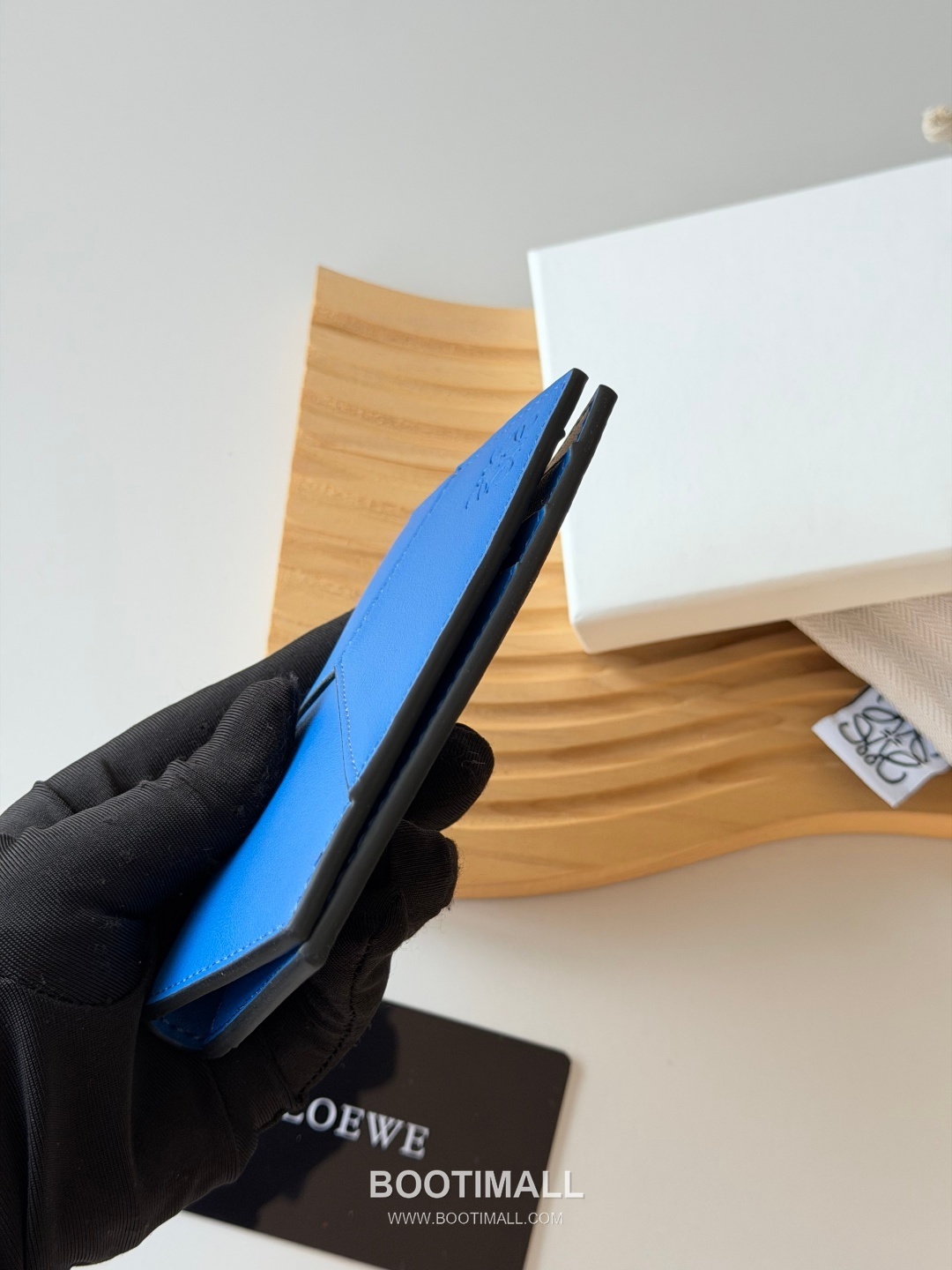 Loewe Puzzle Smooth Calfskin Pocket Organizer Card Holder 로에베 퍼즐 스무스 카프스킨 포켓 오거나이저 카드지갑 L1132 11cm 5