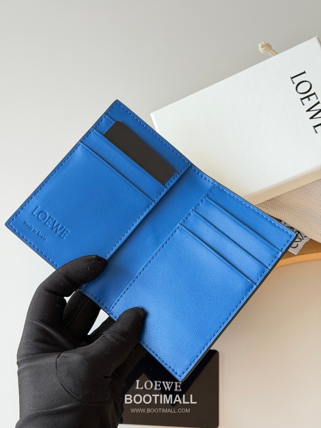 Loewe Puzzle Smooth Calfskin Pocket Organizer Card Holder 로에베 퍼즐 스무스 카프스킨 포켓 오거나이저 카드지갑 L1132 11cm 6