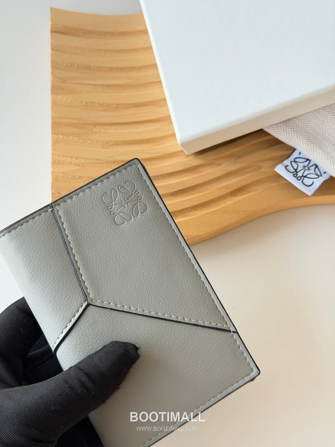 Loewe Puzzle Smooth Calfskin Pocket Organizer Card Holder 로에베 퍼즐 스무스 카프스킨 포켓 오거나이저 카드지갑 L1132 11cm 3