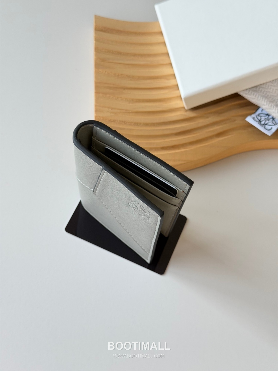 Loewe Puzzle Smooth Calfskin Pocket Organizer Card Holder 로에베 퍼즐 스무스 카프스킨 포켓 오거나이저 카드지갑 L1132 11cm 4