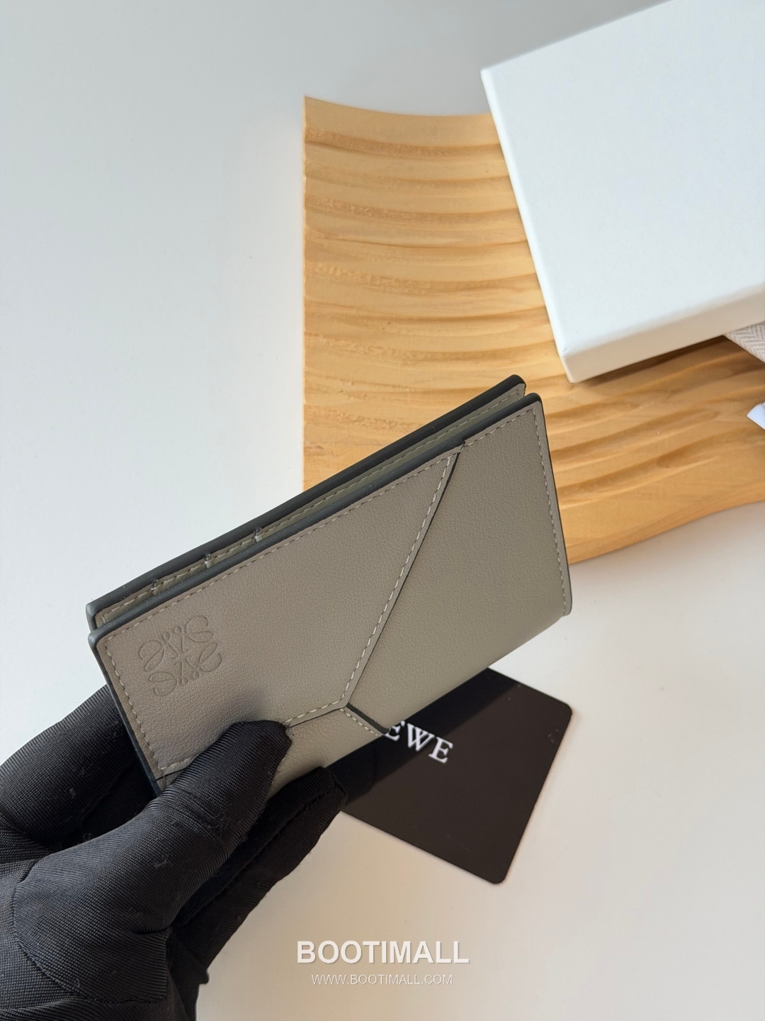 Loewe Puzzle Smooth Calfskin Pocket Organizer Card Holder 로에베 퍼즐 스무스 카프스킨 포켓 오거나이저 카드지갑 L1132 11cm 5