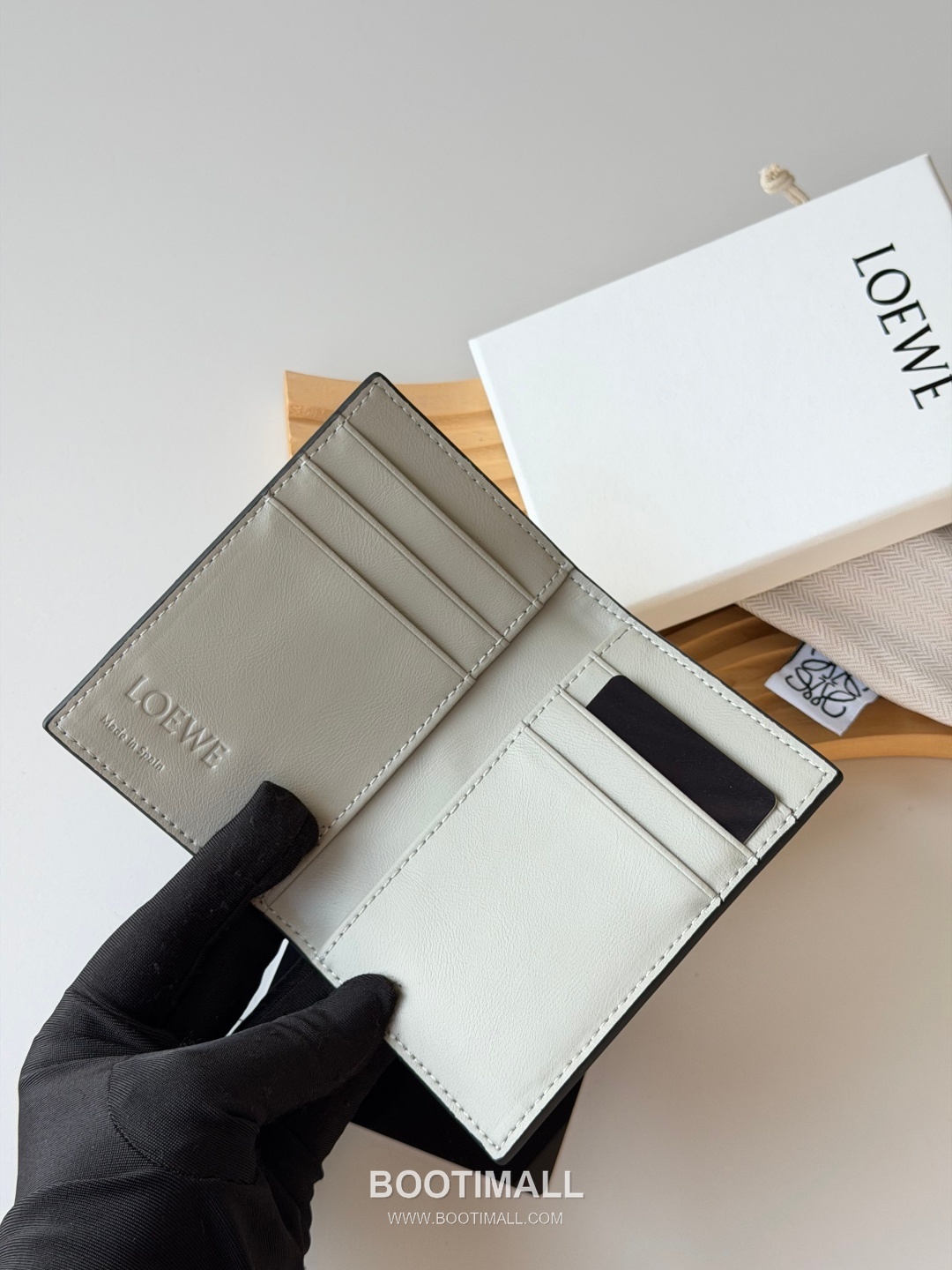 Loewe Puzzle Smooth Calfskin Pocket Organizer Card Holder 로에베 퍼즐 스무스 카프스킨 포켓 오거나이저 카드지갑 L1132 11cm 6