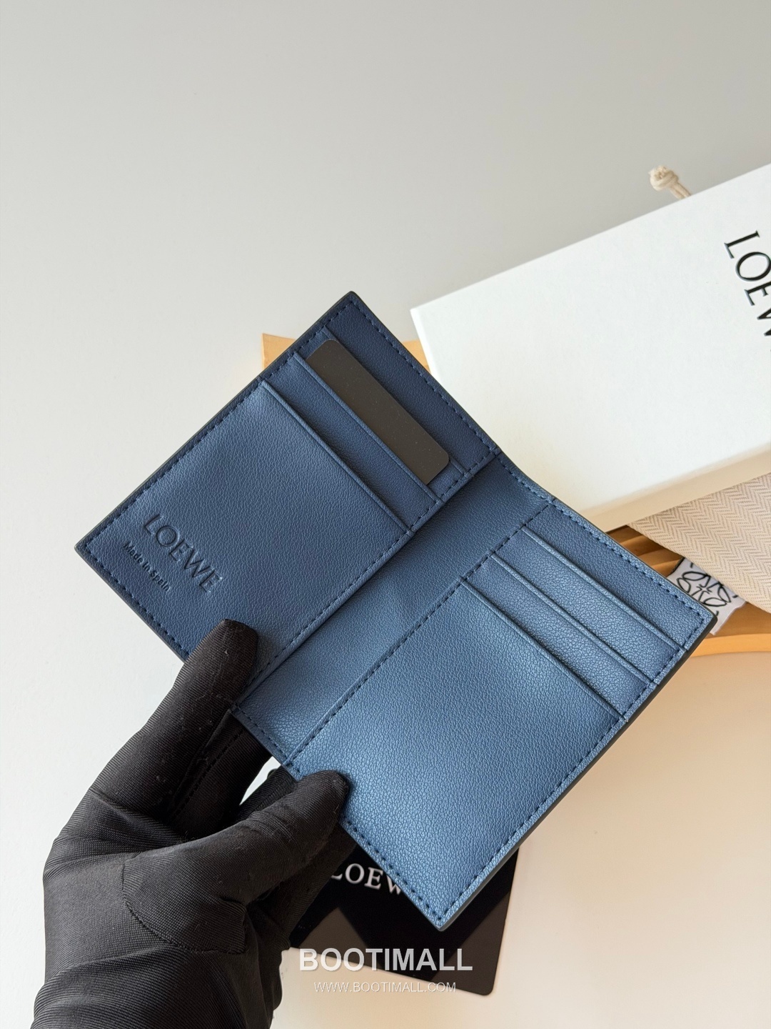 Loewe Puzzle Smooth Calfskin Pocket Organizer Card Holder 로에베 퍼즐 스무스 카프스킨 포켓 오거나이저 카드지갑 L1132 11cm 6
