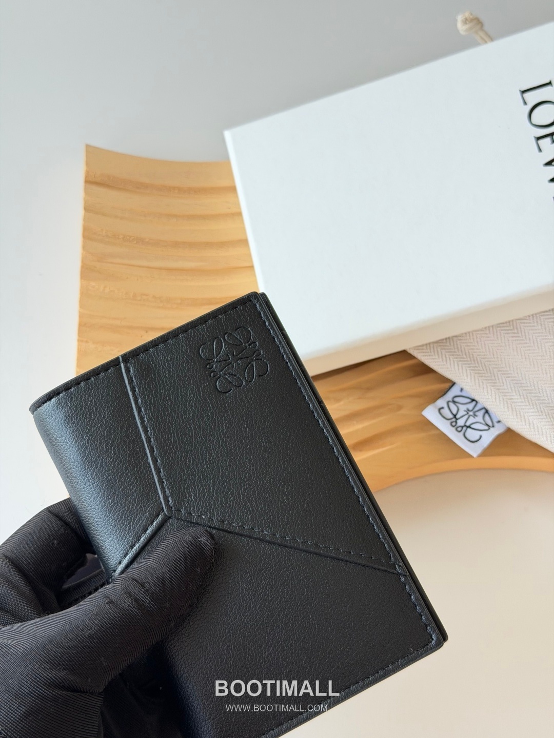 Loewe Puzzle Smooth Calfskin Pocket Organizer Card Holder 로에베 퍼즐 스무스 카프스킨 포켓 오거나이저 카드지갑 L1132 11cm 3