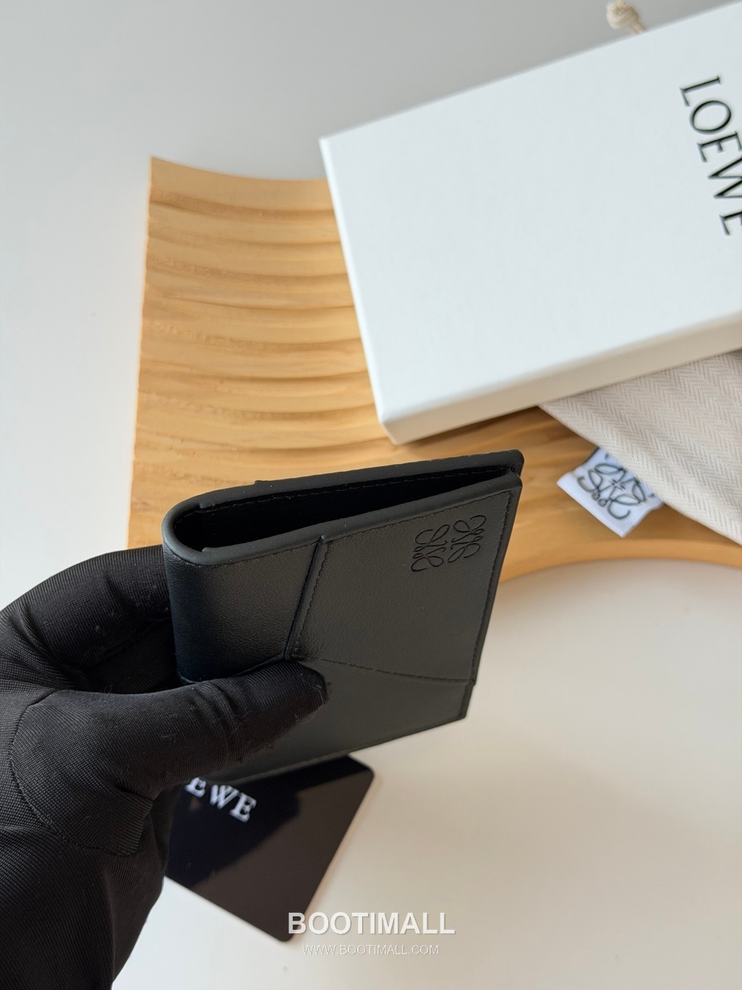 Loewe Puzzle Smooth Calfskin Pocket Organizer Card Holder 로에베 퍼즐 스무스 카프스킨 포켓 오거나이저 카드지갑 L1132 11cm 4