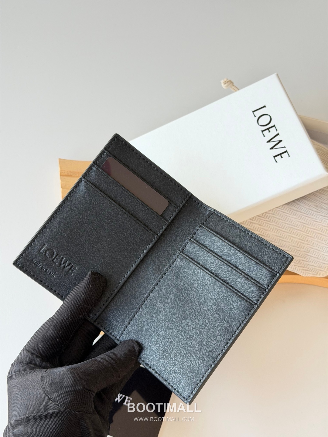 Loewe Puzzle Smooth Calfskin Pocket Organizer Card Holder 로에베 퍼즐 스무스 카프스킨 포켓 오거나이저 카드지갑 L1132 11cm 6