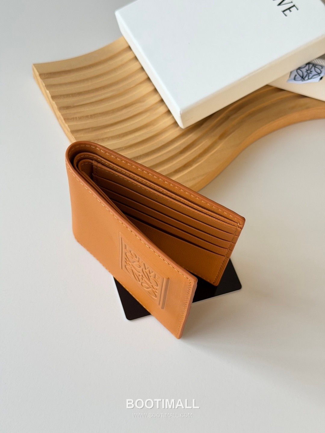 Loewe Puzzle Embossed Smooth Calfskin Bi-Fold Wallet 로에베 퍼즐 엠보싱 스무스 카프스킨 반지갑 L1139 11cm 5