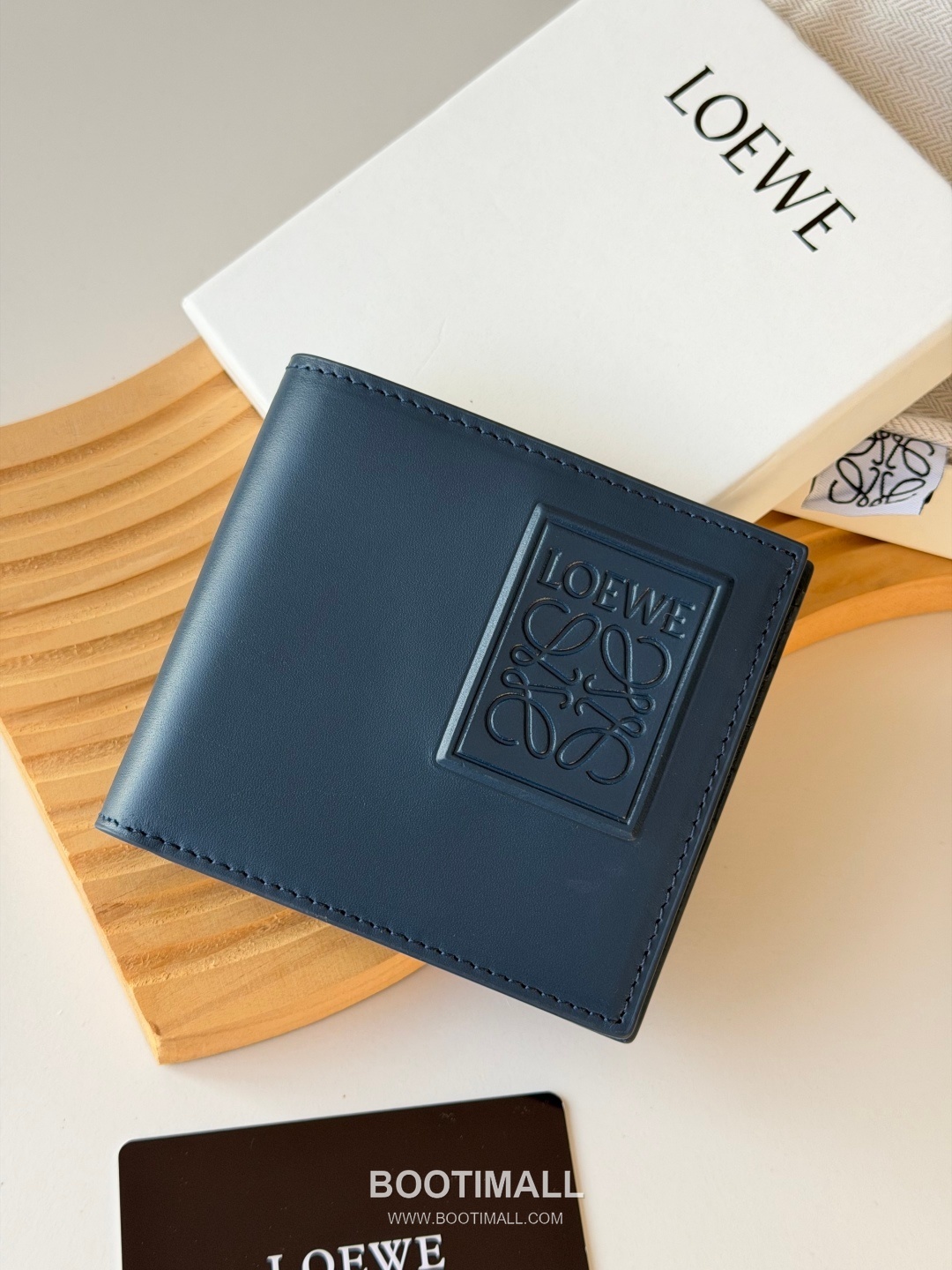 Loewe Puzzle Embossed Smooth Calfskin Bi-Fold Wallet 로에베 퍼즐 엠보싱 스무스 카프스킨 반지갑 L1139 11cm 2