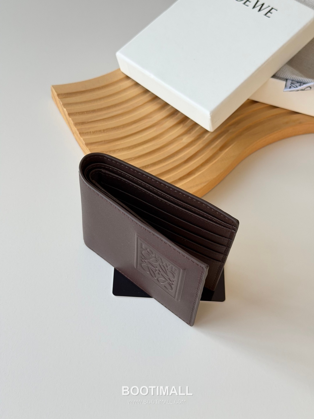 Loewe Puzzle Embossed Smooth Calfskin Bi-Fold Wallet 로에베 퍼즐 엠보싱 스무스 카프스킨 반지갑 L1139 11cm 5