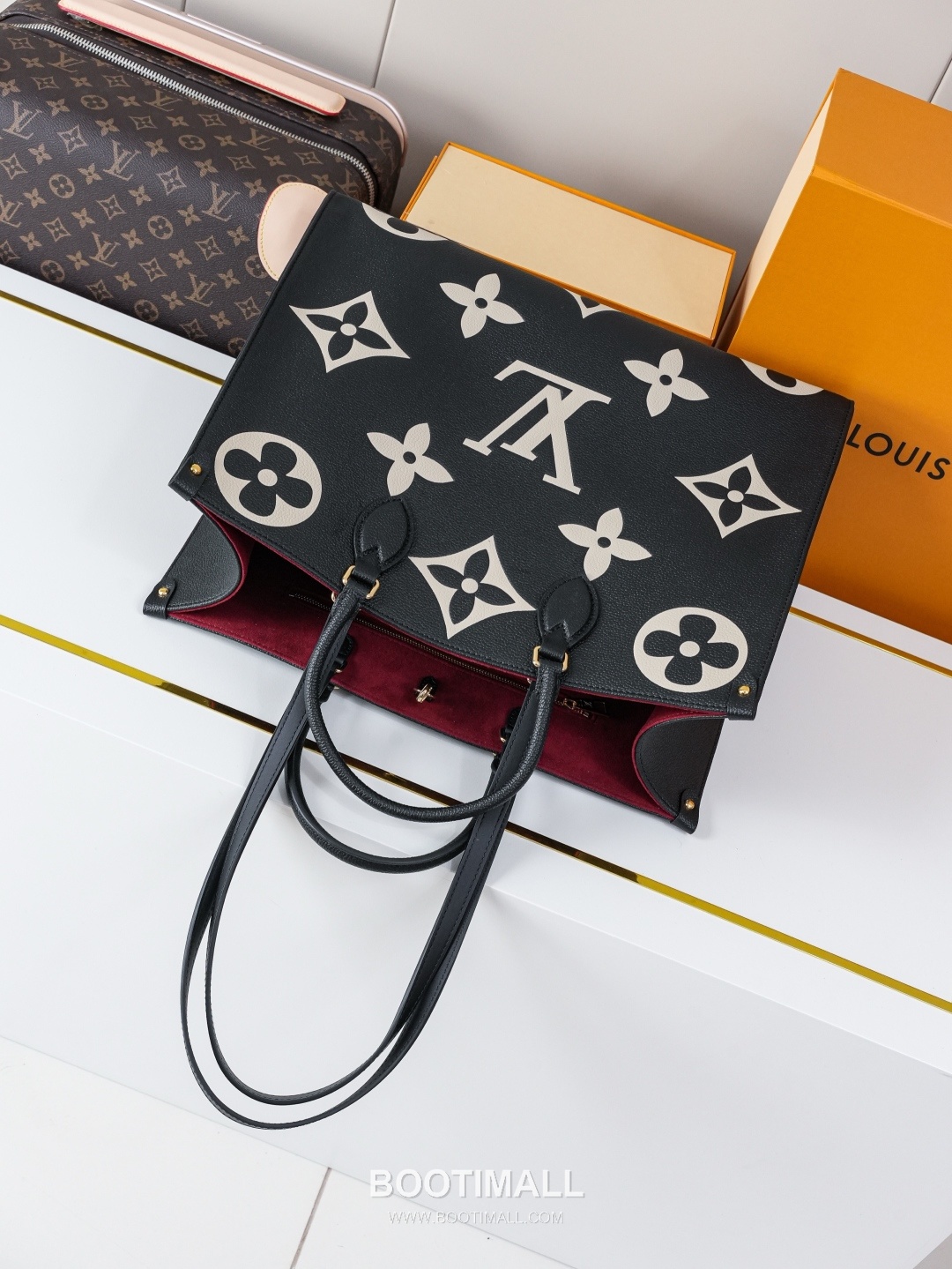 Louis Vuitton OnTheGo Monogram Empreinte Tote Bag 루이비통 온더고 모노그램 앙프렝뜨 토트백 M45945 41cm 3