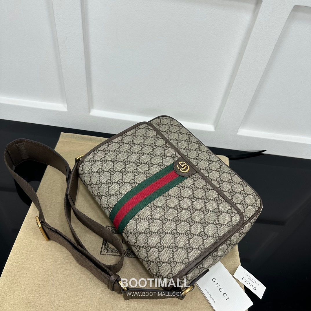 Gucci GG Canvas Shoulder Bag 구찌 GG 캔버스 숄더백 761741 28cm 4