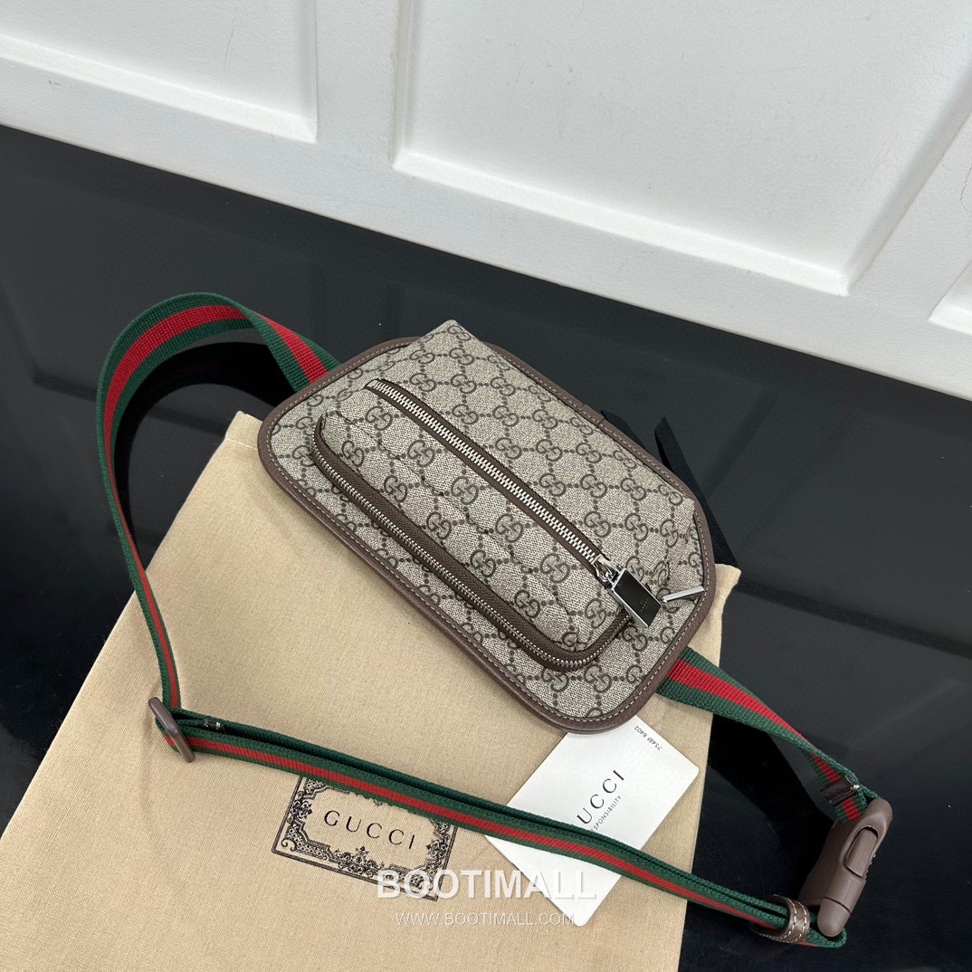 Gucci GG Canvas Vertical Crossbody Bag 구찌 GG 캔버스 버티컬 크로스백 760217 27cm 4