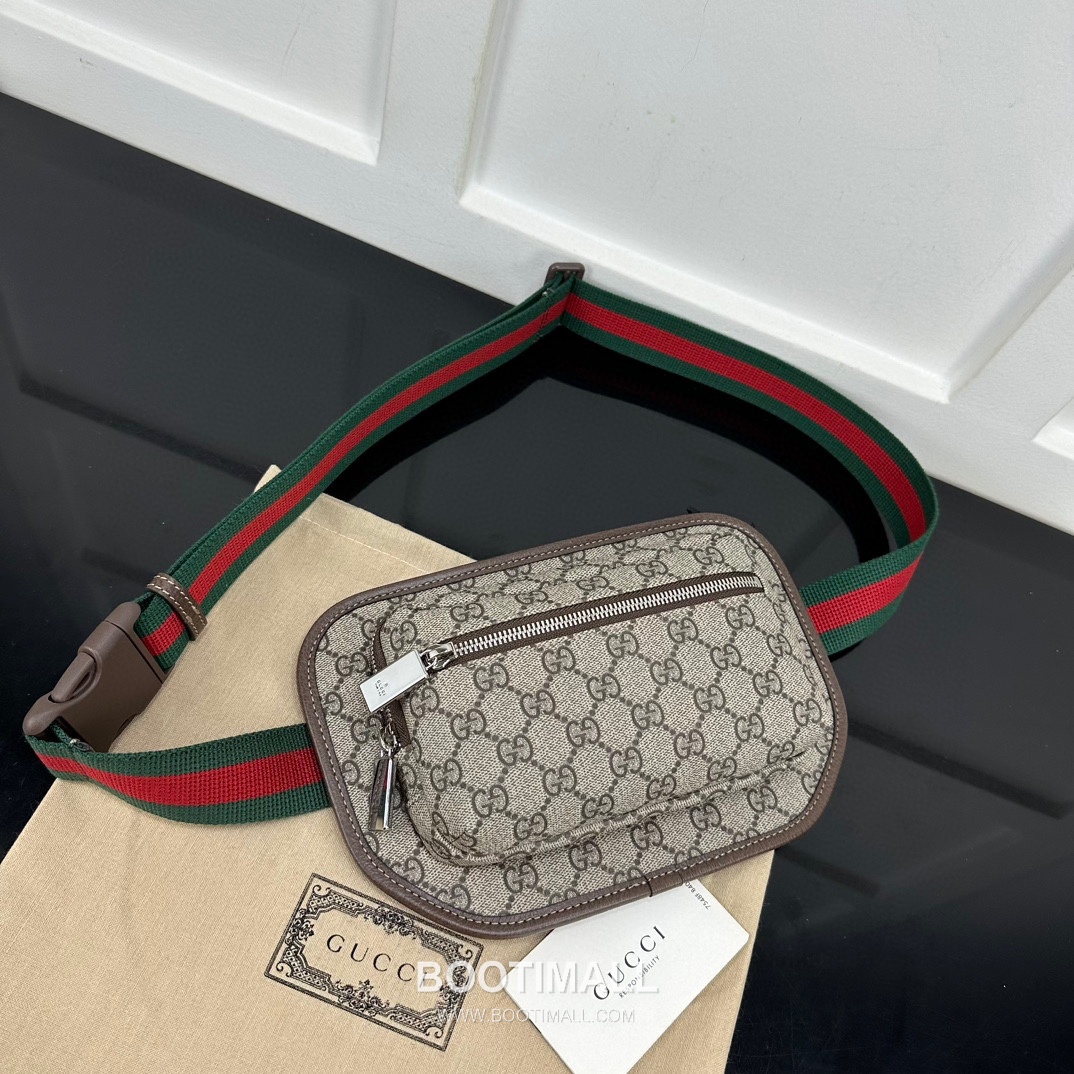 Gucci GG Canvas Vertical Crossbody Bag 구찌 GG 캔버스 버티컬 크로스백 760217 27cm 5