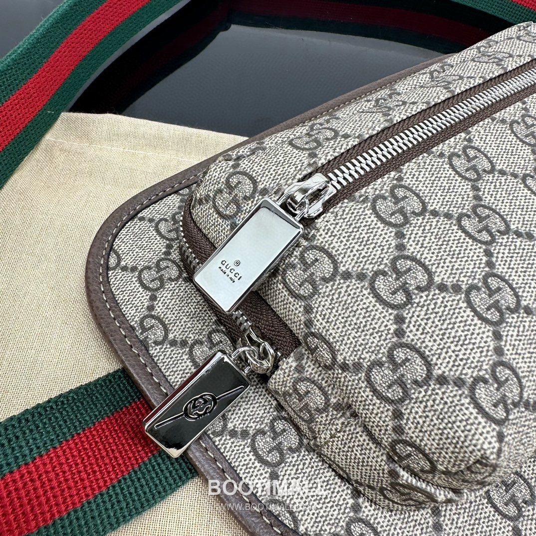 Gucci GG Canvas Vertical Crossbody Bag 구찌 GG 캔버스 버티컬 크로스백 760217 27cm 6