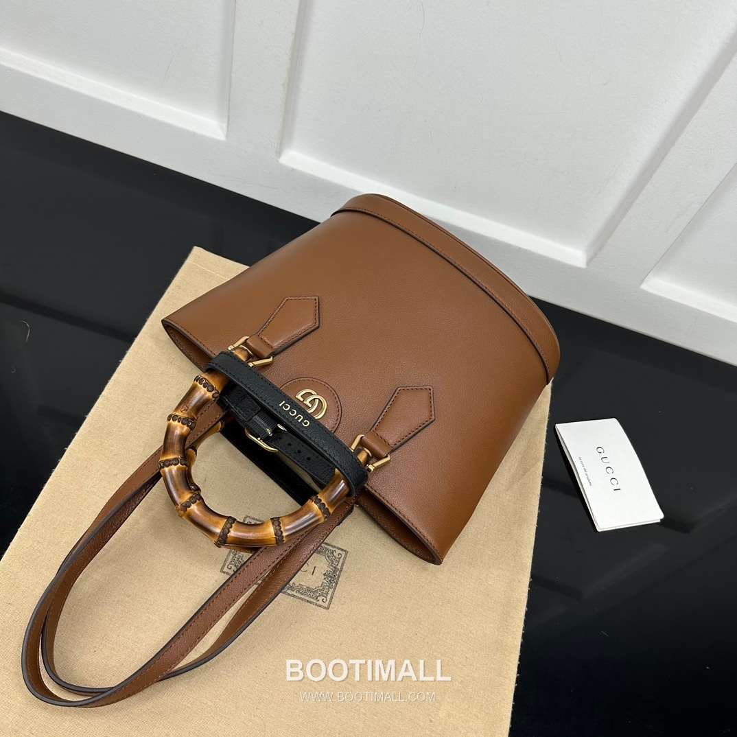 Gucci Leather Bucket Bag 구찌 레더 버킷백 750396 22cm 5