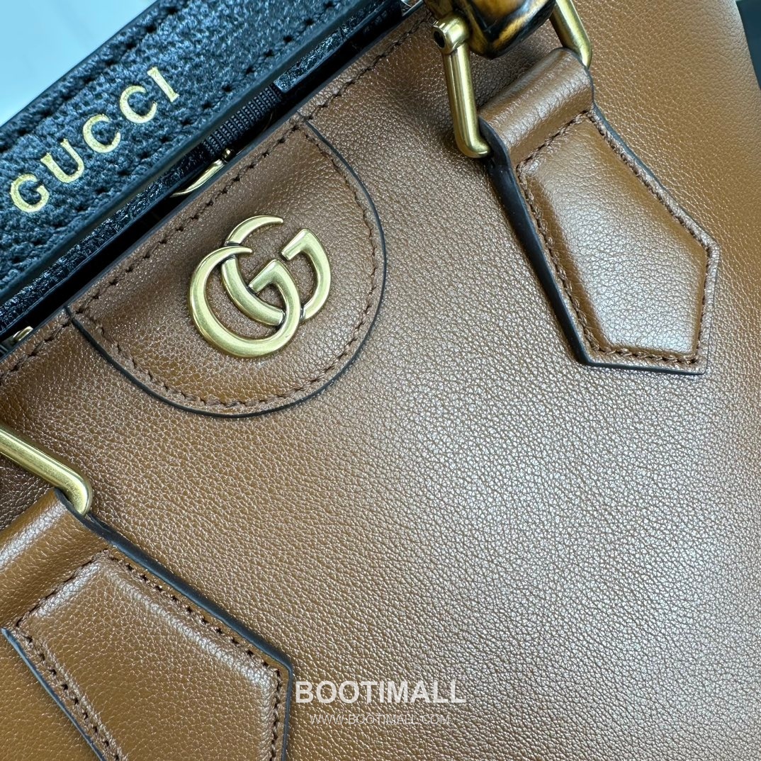 Gucci Leather Bucket Bag 구찌 레더 버킷백 750396 22cm 6