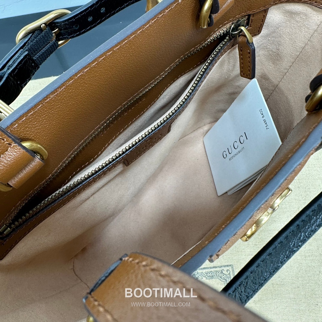 Gucci Leather Bucket Bag 구찌 레더 버킷백 750396 22cm 7