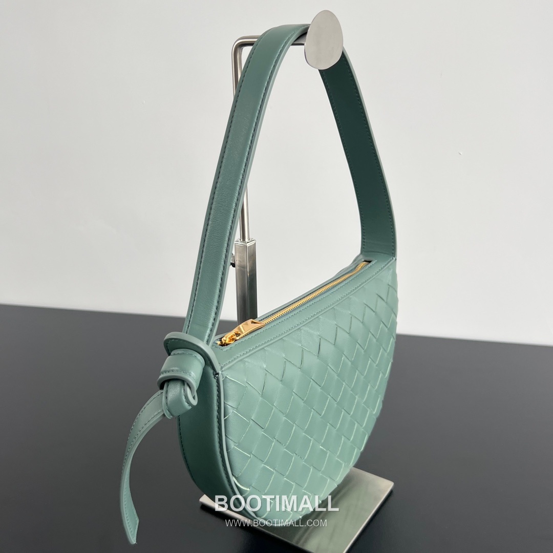 Bottega Veneta Mini Sunrise Intrecciato Nappa Leather Shoulder Bag 보테가베네타 미니 선라이즈 인트레치아토 나파 숄더백 23cm 2